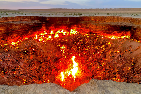 Darvaza Gas Crater - The Door To Hell